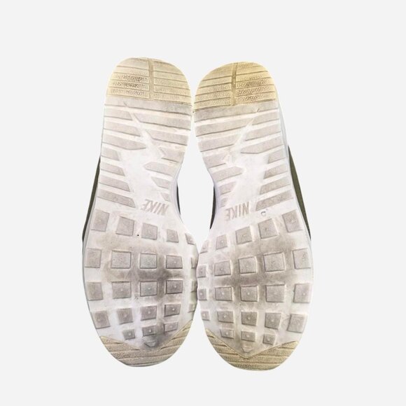 Women’s 7 Nike Air Max Thea Olive Green Black Running Shoe - Picture 3 of 6